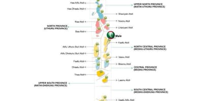 Mapa Malediwy mapa zarys